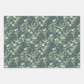 Feuille De Papier Cadeau Chic Motif Eucalyptus (Devant 2)