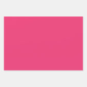 Feuille De Papier Cadeau Chic rose & vert et Gold Stripes (Devant 2)