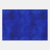 Feuille De Papier Cadeau Chic Royal Blue Foil Hanoukka (Devant 2)