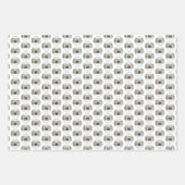 Feuille De Papier Cadeau Chien Chien Chien Chien Chien Chien Chien Chien Ch (Devant 2)