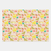 Feuille De Papier Cadeau Chiens (Devant)