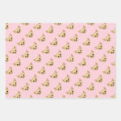 Feuille De Papier Cadeau Chihuahua Face (Devant 2)