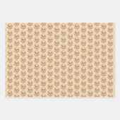 Feuille De Papier Cadeau Chihuahua Peinture de Chien à long Haired Art orig (Devant)