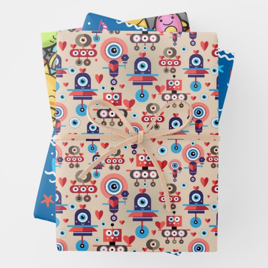 Feuille De Papier Cadeau Children's (En situation)