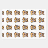 Feuille De Papier Cadeau Children's (Devant)