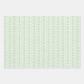 Feuille De Papier Cadeau Chinchilla Chintz (Devant)