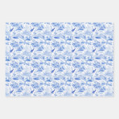 Feuille De Papier Cadeau Chinoiserie (Devant)