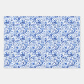 Feuille De Papier Cadeau Chinoiserie (Devant 2)