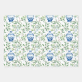 Feuille De Papier Cadeau Chinoiserie (Devant 2)