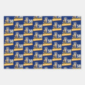 Feuille De Papier Cadeau Chipmunk Birthday Candles (Devant 3)