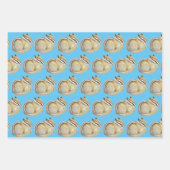 Feuille De Papier Cadeau Chipmunk, écureuil et souris (Devant)