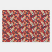 Feuille De Papier Cadeau Chiyogami Yuzen Washi Style motif (Devant)