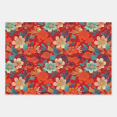 Feuille De Papier Cadeau Chiyogami Yuzen Washi Style motif (Devant)