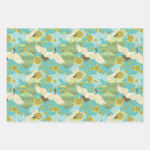 Feuille De Papier Cadeau Chiyogami Yuzen Washi Style motif (Devant 3)