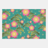 Feuille De Papier Cadeau Chiyogami Yuzen Washi Style motif (Devant 2)