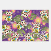 Feuille De Papier Cadeau Chiyogami Yuzen Washi Style motif (Devant 3)