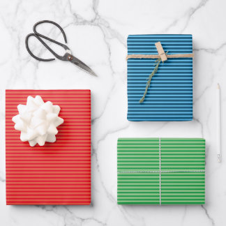 Feuille De Papier Cadeau Choisissez votre propre couleur Simplement Strips