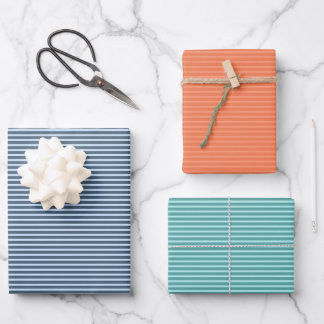 Feuille De Papier Cadeau Choisissez votre propre couleur Simplement Strips