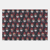 Feuille De Papier Cadeau Cholo Père Noël (Devant 3)