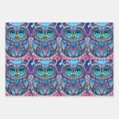 Feuille De Papier Cadeau Chouette cadeau (Devant 2)