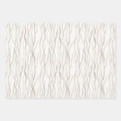 Feuille De Papier Cadeau Chouette rose enchantée Anniversaire (Devant)