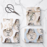 Feuille De Papier Cadeau Chouettes Mariage Félicitations Ajouter Noms Migno<br><div class="desc">Chouettes Mariage Félicitations Ajouter des noms Mignons 3 feuilles de papier d'enveloppement</div>