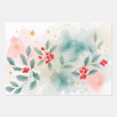 Feuille De Papier Cadeau Christmas berries (Devant 3)