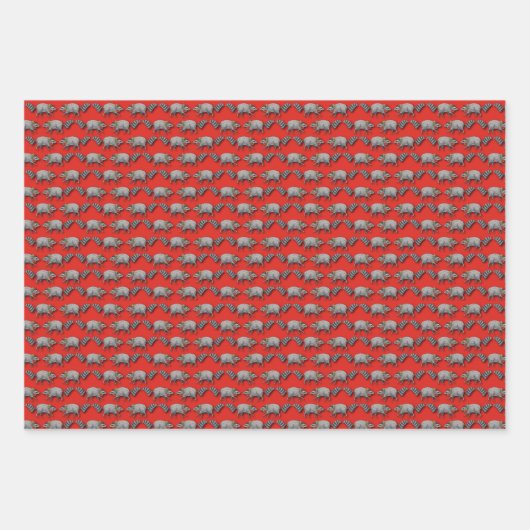 Feuille De Papier Cadeau Christmas Critters (Devant 2)