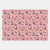 FEUILLE DE PAPIER CADEAU CHRISTMAS DOG CUTENESS (Devant 3)