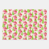 Feuille De Papier Cadeau Christmas Fish Santa Hat Funny Pêche (Devant)