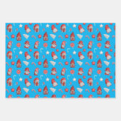 Feuille De Papier Cadeau Christmas Gnomes (Devant 2)