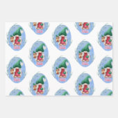 Feuille De Papier Cadeau Christmas Gnomes (Devant 2)