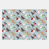 Feuille De Papier Cadeau Christmas Goldendoodle Labradoodle (Devant 2)