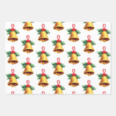 Feuille De Papier Cadeau Christmas Holly Berries (Devant 3)