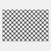 Feuille De Papier Cadeau Christmas Plaids (Devant 2)