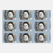 Feuille De Papier Cadeau Christmas wild bird collection (Devant 3)