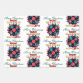 Feuille De Papier Cadeau Christmas Wrapping Paper (Devant 3)