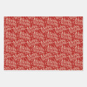 Feuille De Papier Cadeau Christmas Wrapping Paper Multi-pack (Devant)