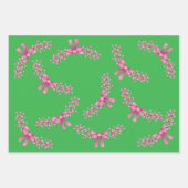 Feuille De Papier Cadeau Christmas Wrapping Paper Trio  (Devant 2)