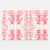 Feuille De Papier Cadeau Chuchotements écarlates (Devant 3)