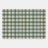 Feuille De Papier Cadeau Chute Citrouille Patch Camion Plaid (Devant 3)