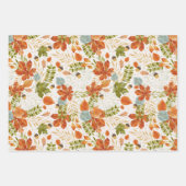 Feuille De Papier Cadeau Chute Citrouille Patch Camion Plaid (Devant 2)