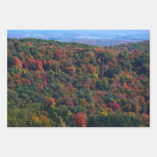 Feuille De Papier Cadeau Chutes d'Ohiopyle en Pennsylvanie (Devant 3)