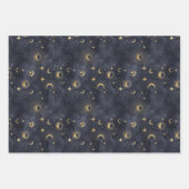 Feuille De Papier Cadeau Ciel étoilé céleste (Devant 2)