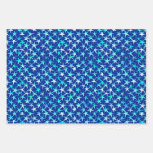 Feuille De Papier Cadeau Ciels étoilés (Devant 3)