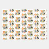 Feuille De Papier Cadeau Cimier HOGWARTS™ (Devant 2)