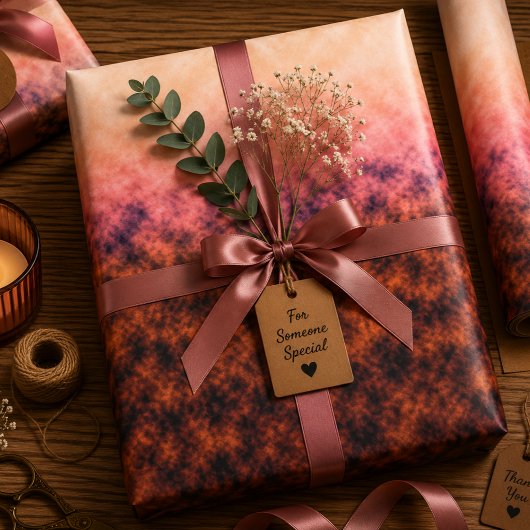 Feuille De Papier Cadeau Cinderrose Undercurrent