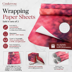 Feuille De Papier Cadeau Cinderrose Undercurrent