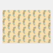 Feuille De Papier Cadeau Cindy Bear tenant le parasol (Devant 3)