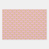 Feuille De Papier Cadeau Cinq ! Ballons mignons Enfants 5e anniversaire (Devant)